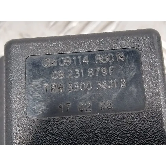 Anclaje Cinturon Trasero Derecho para Opel Corsa C