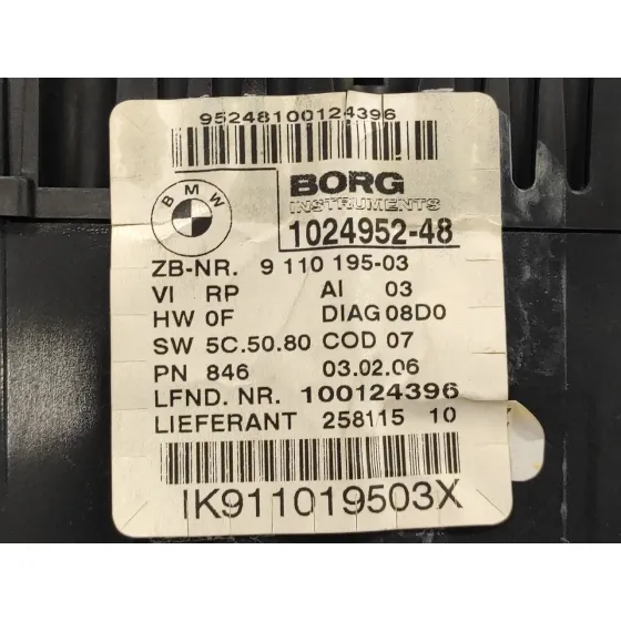 Cuadro Instrumentos para Bmw Serie 1 Berlina (E81/E87)