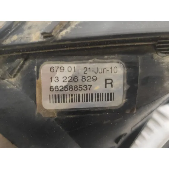Faro Antiniebla Derecho para Opel Insignia Berlina