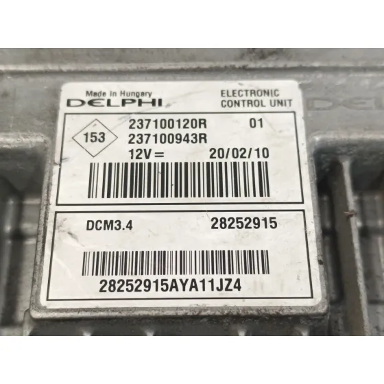 Centralita Motor Uce para Renault Megane Iii Berlina 5 P