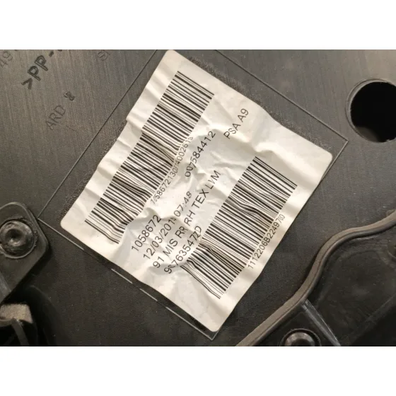 Guarnecido Puerta Trasera Izquierda para Peugeot 208