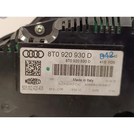 Cuadro Instrumentos para Audi A5 Coupe (8T)