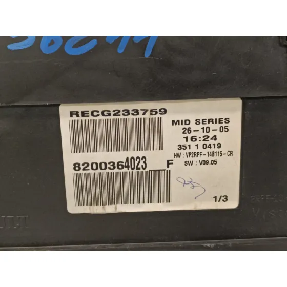 Cuadro Instrumentos para Renault Megane Ii Berlina 5P