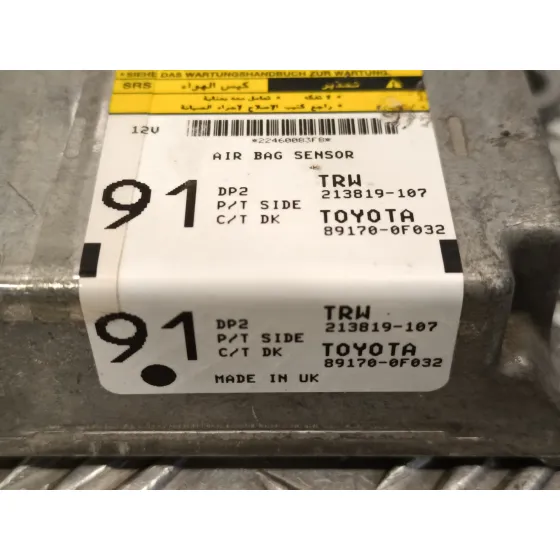 Centralita Airbag para Toyota Corolla Verso (R1)