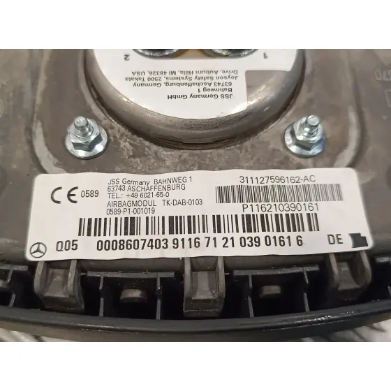 Airbag Delantero Izquierdo para Mercedes-Benz Clase A (W169)