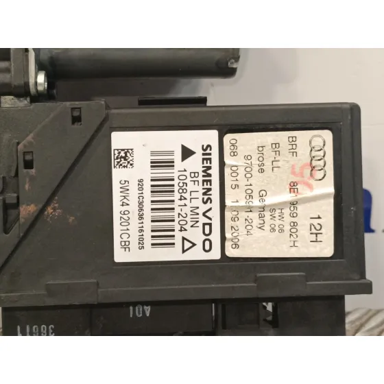 Motor Elevalunas Delantero Derecho para Audi A4 Berlina (8E)
