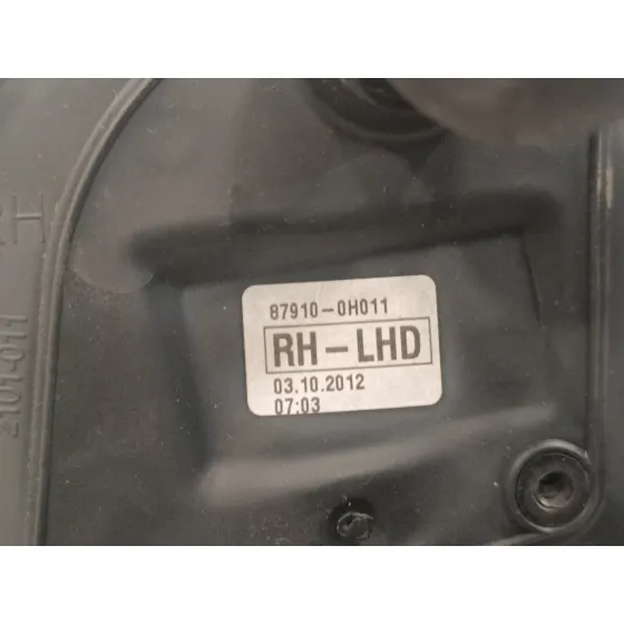 Retrovisor Derecho para Toyota Aygo (Kgb/Wnb)