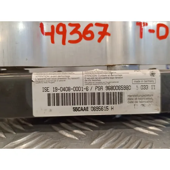 Barra Antivuelco para Peugeot 207 Cc