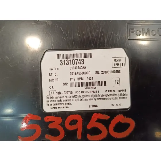 Centralita Bluetooth para Volvo S40 Berlina