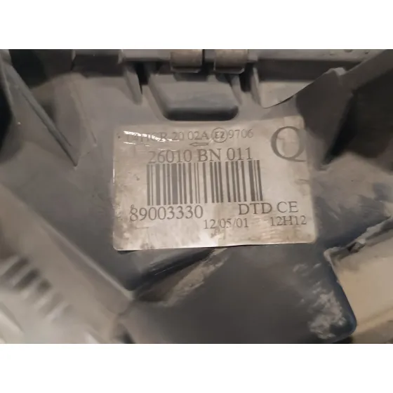 Faro Derecho para Nissan Almera (N16/E)
