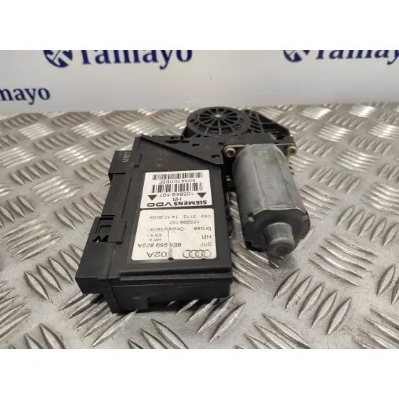 Motor Elevalunas Trasero Derecho para Audi A4 Berlina (8E)