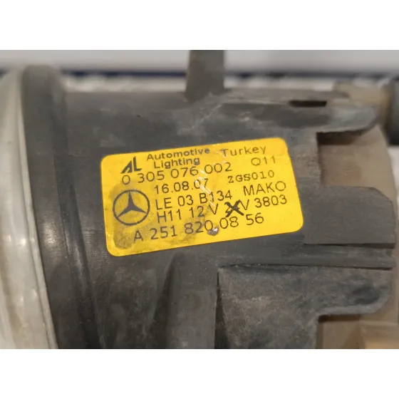 Faro Antiniebla Derecho para Mercedes-Benz Clase A (W169)