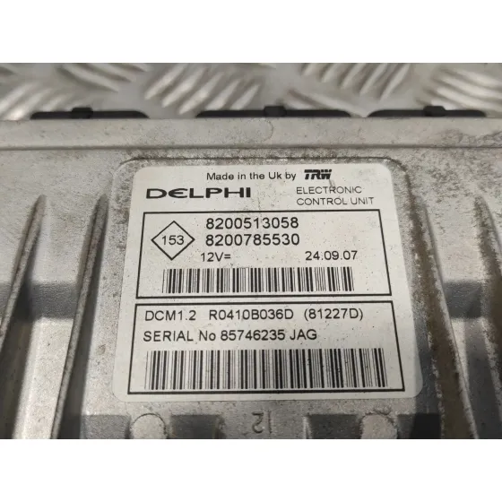 Centralita Motor Uce para Dacia Logan