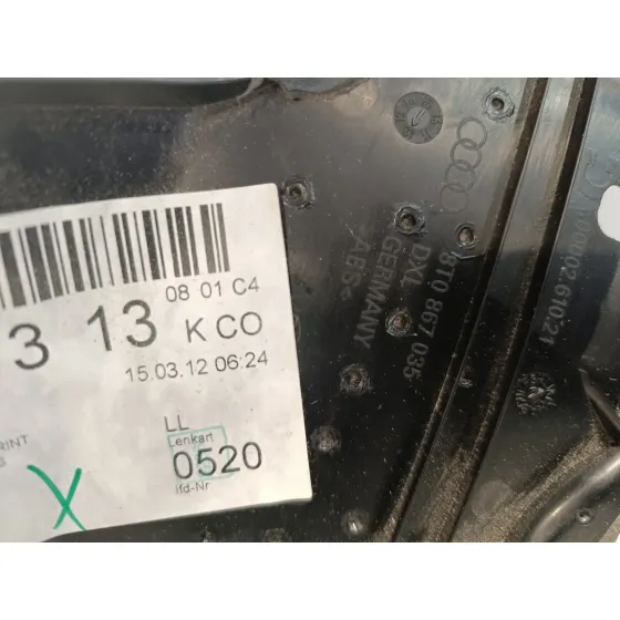 Guarnecido Puerta Trasera Izquierda para Audi A5 Coupe (8T)