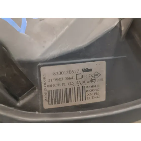 Faro Derecho para Renault Kangoo (F/Kc0)