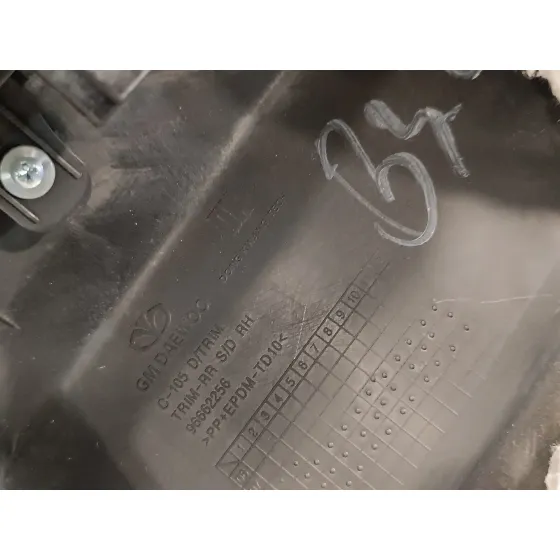 Guarnecido Puerta Trasera Derecha para Opel Antara