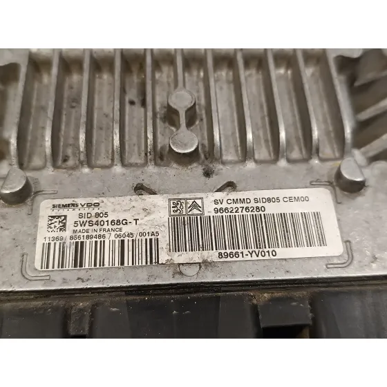 Centralita Motor Uce para Peugeot 107