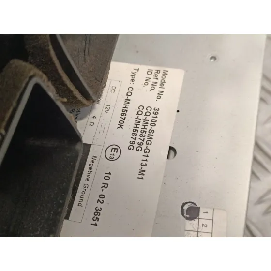 Sistema Audio / Radio Cd para Honda Civic Berlina 5 (Fk)