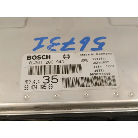 Centralita Motor Uce para Peugeot 307 (S1)