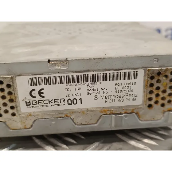 Amplificador Radio para Mercedes-Benz Clase E (W211) Berlina