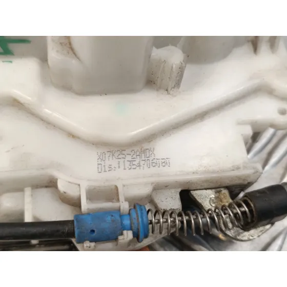 Cerradura Puerta Delantera Derecha para Peugeot Bipper