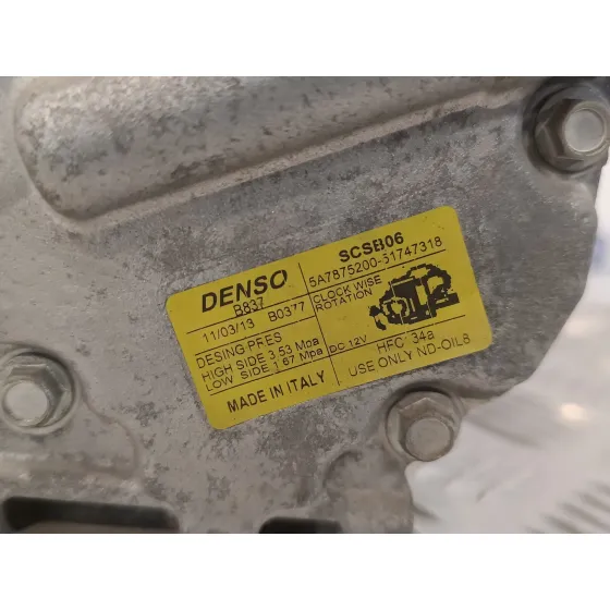 Compresor Aire Acondicionado para Fiat Nuova 500 (150)