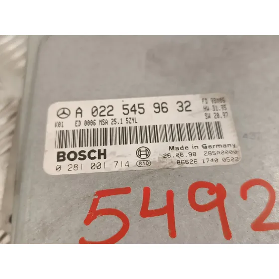 Centralita Motor Uce para Mercedes-Benz Clase C (W202) Berlina