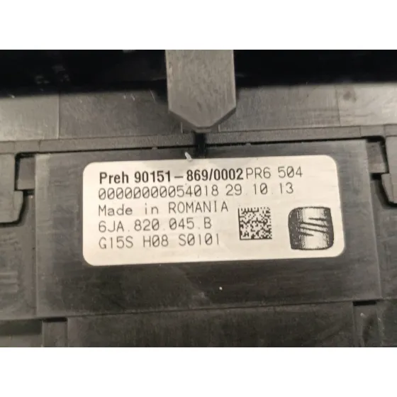 Mando Climatizador para Seat Toledo (Kg3)