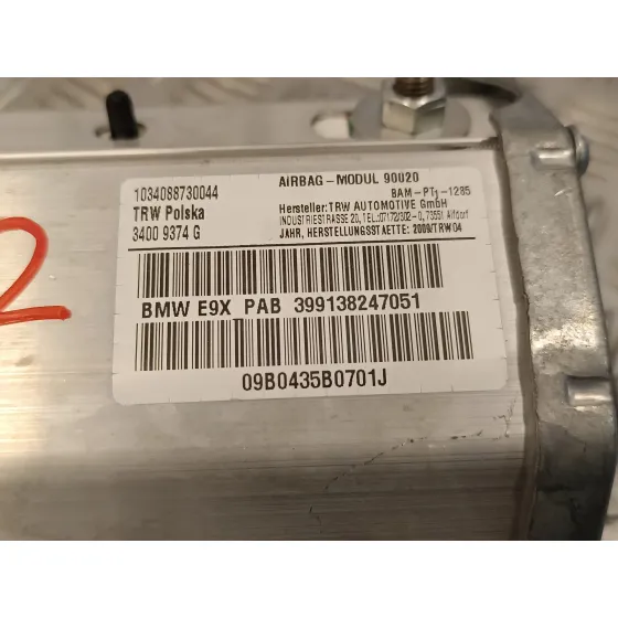 Airbag Delantero Derecho para Bmw Serie 3 Touring (E91)