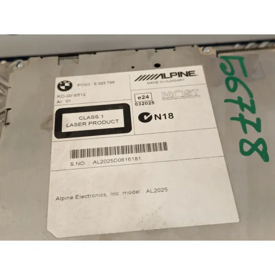 Sistema Navegacion Gps para Bmw Serie 3 Lim. (F30)