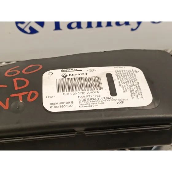 Airbag Asiento Delantero Derecho para Renault Scenic Iii