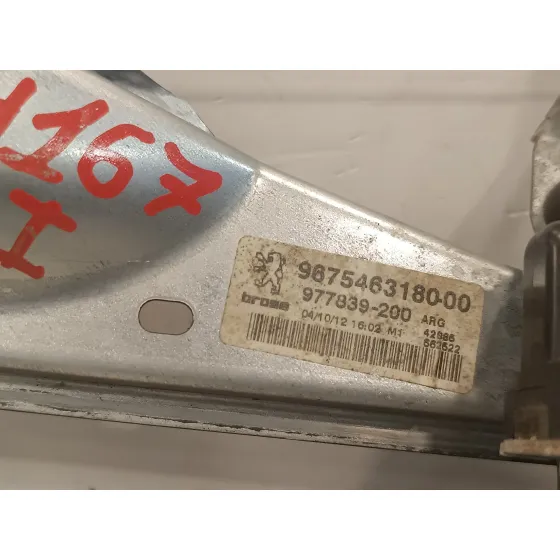 Elevalunas Trasero Izquierdo para Peugeot 308