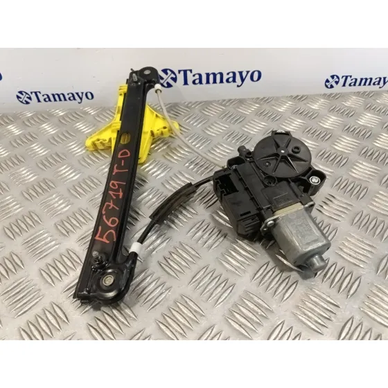 Elevalunas Trasero Derecho para Volkswagen Polo (6R1)