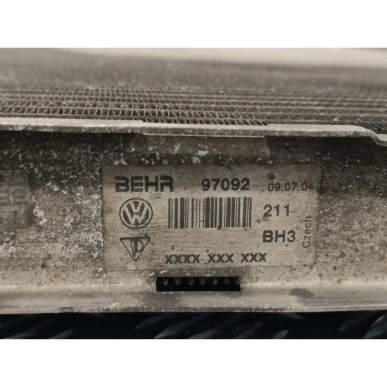 Radiador Agua para Volkswagen Touareg (7La)