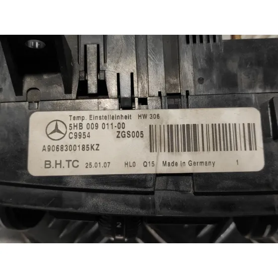 Mando Calefaccion / Aire Acondicionado para Mercedes-Benz Sprinterii Caja Abierta (Desde 01.06)