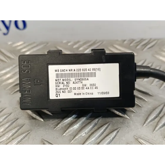Centralita Bluetooth para Mercedes-Benz Clase S (W220) Berlina