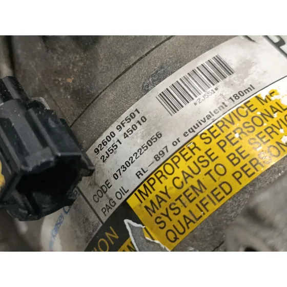 Compresor Aire Acondicionado para Nissan Primera Berlina (P12)