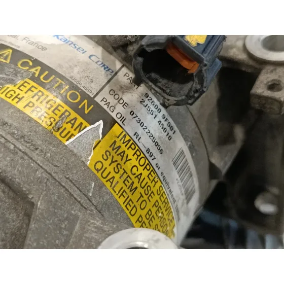 Compresor Aire Acondicionado para Nissan Primera Berlina (P12)