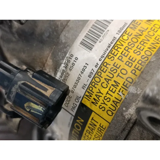 Compresor Aire Acondicionado para Nissan Primera Berlina (P12)