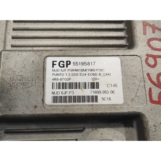 Centralita Motor Uce para Fiat Punto Berlina (188)