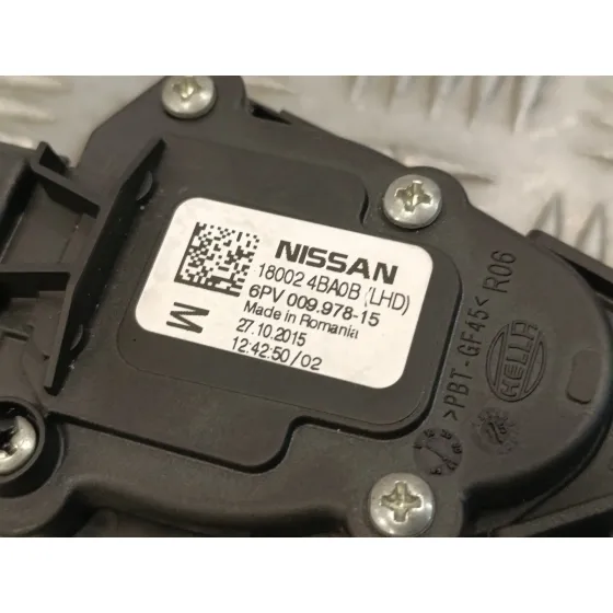 Pedal Acelerador para Nissan Qashqai (J11)