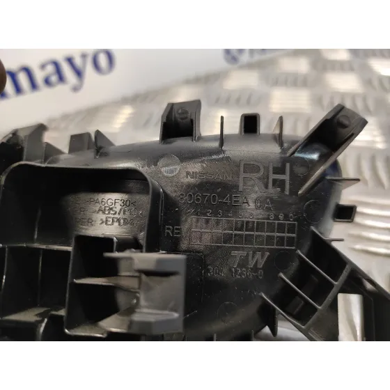 Maneta Interior Delantera Derecha para Nissan Qashqai (J11)