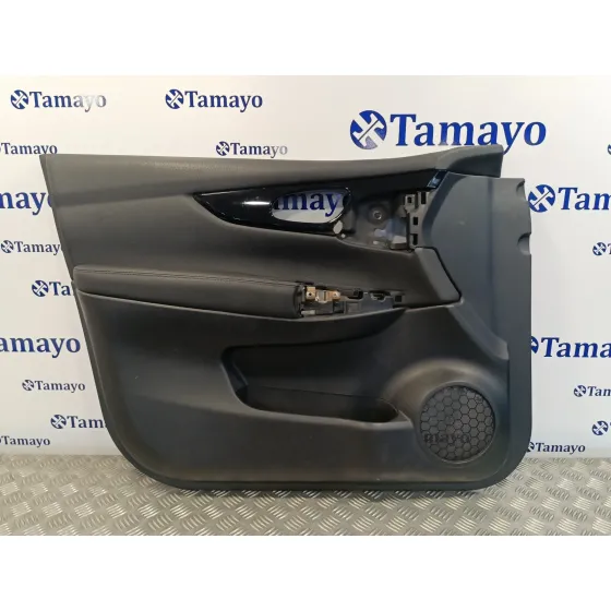 Guarnecido Puerta Delantera Izquierda para Nissan Qashqai (J11)