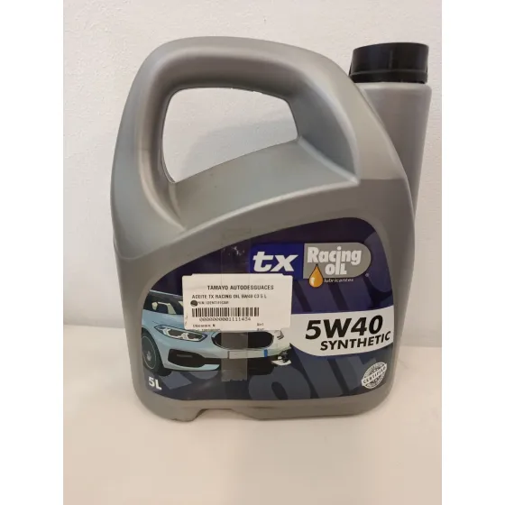 Aceite Tx Racing Oil 5W40 C3 5 L para » Otros... Modelos