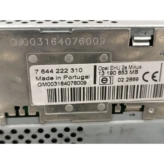 Sistema Audio / Radio Cd para Opel Meriva