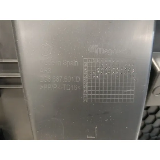 Guarnecido Porton Trasero para Volkswagen Polo