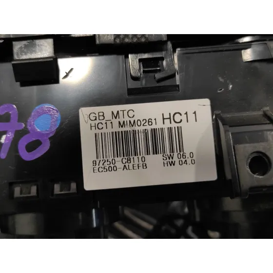 Mando Climatizador para Hyundai I20