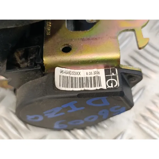 Cinturon Seguridad Delantero Izquierdo para Peugeot 207
