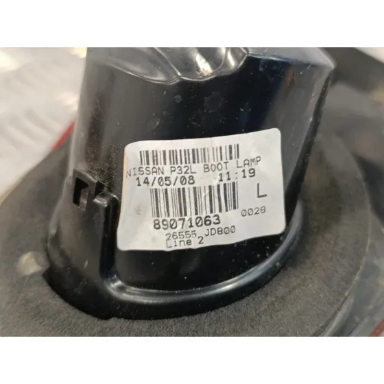 Piloto Trasero Izquierdo Interior para Nissan Qashqai (J10)