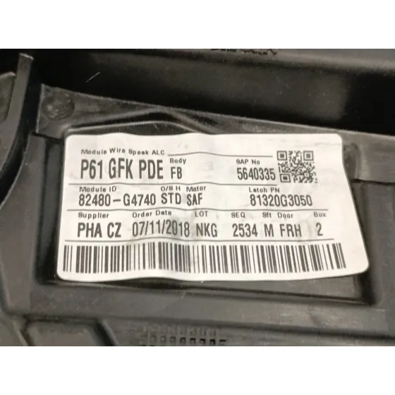 Elevalunas Delantero Derecho para Hyundai I30 Fastback